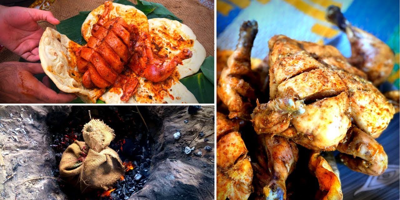 Cooking Whole Chicken In Underground Oven || Traditional Chicken Recipe | BBQ Grills Plus