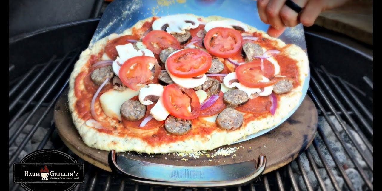 How To Grill Pizza On The er Pizza Stone! Pizza On The Barbecue